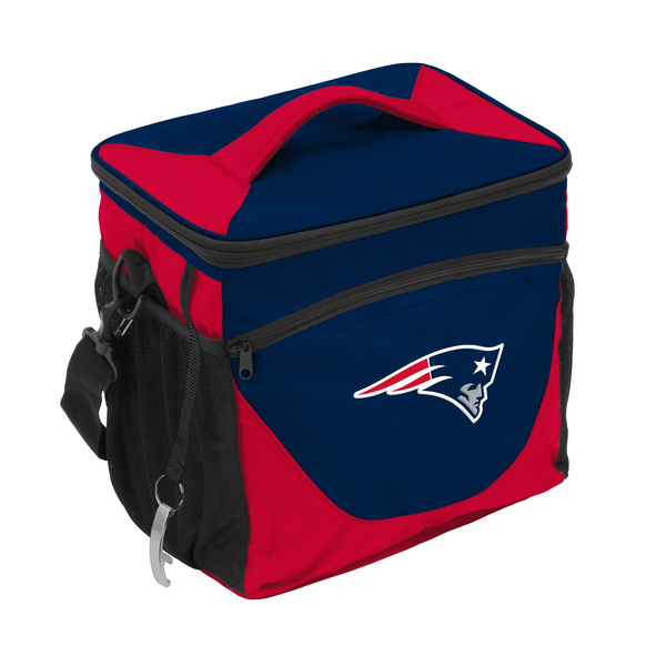 Logo Brands New England Patriots 24 Can Cooler 619-63